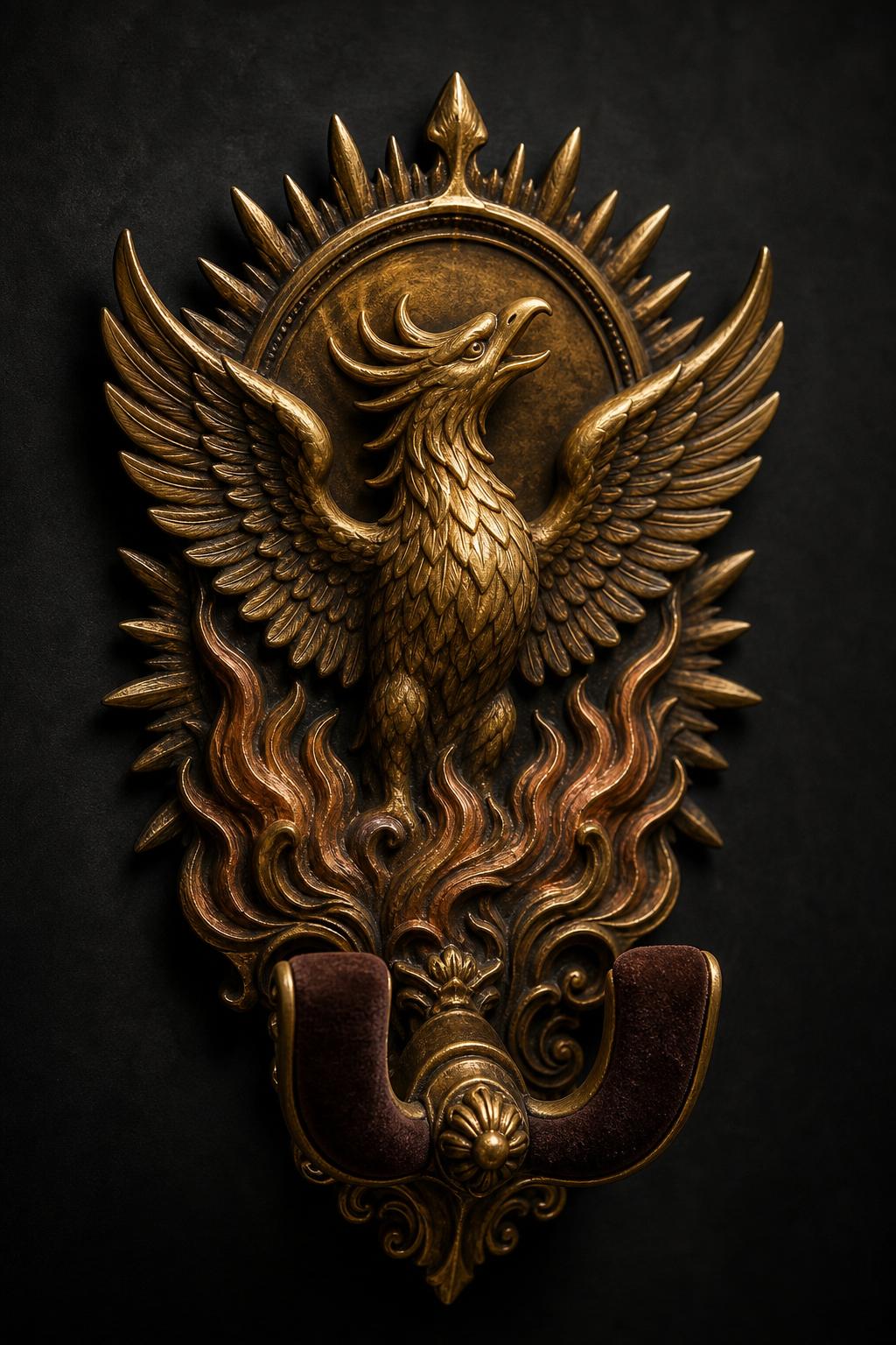 Phoenix — Flame Medallion