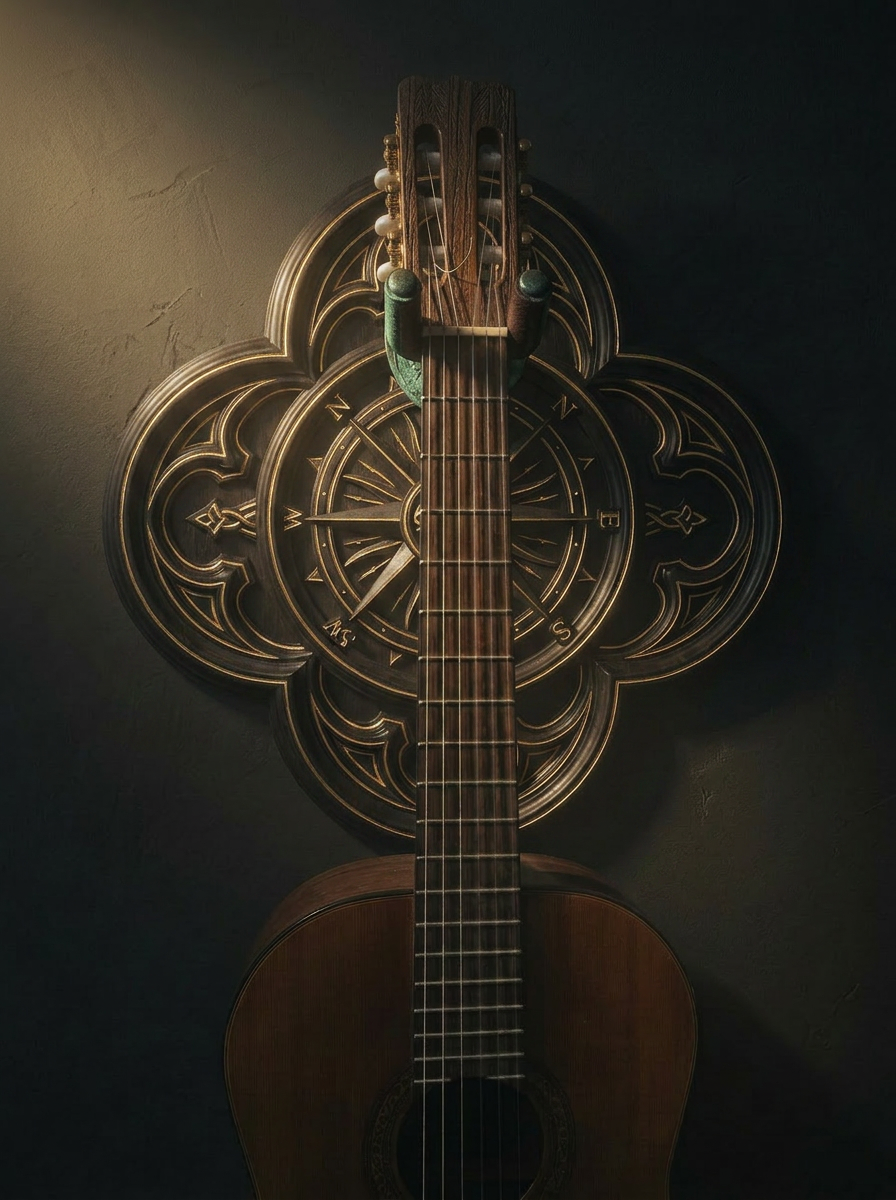 Rosette — Compass Quatrefoil